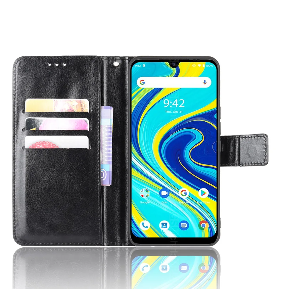 for umidigi a9 pro case flip luxury wallet pu leather phone bags for umidigi a9 pro a9pro a 9 pro case cover 6 3 free global shipping