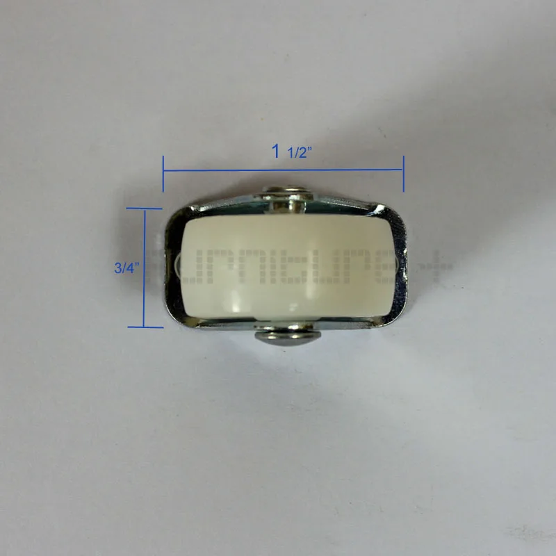 30 мм нейлоновое маленькое колесо 1 1/8 &quotжесткое колесико 4 шт Белый шкив