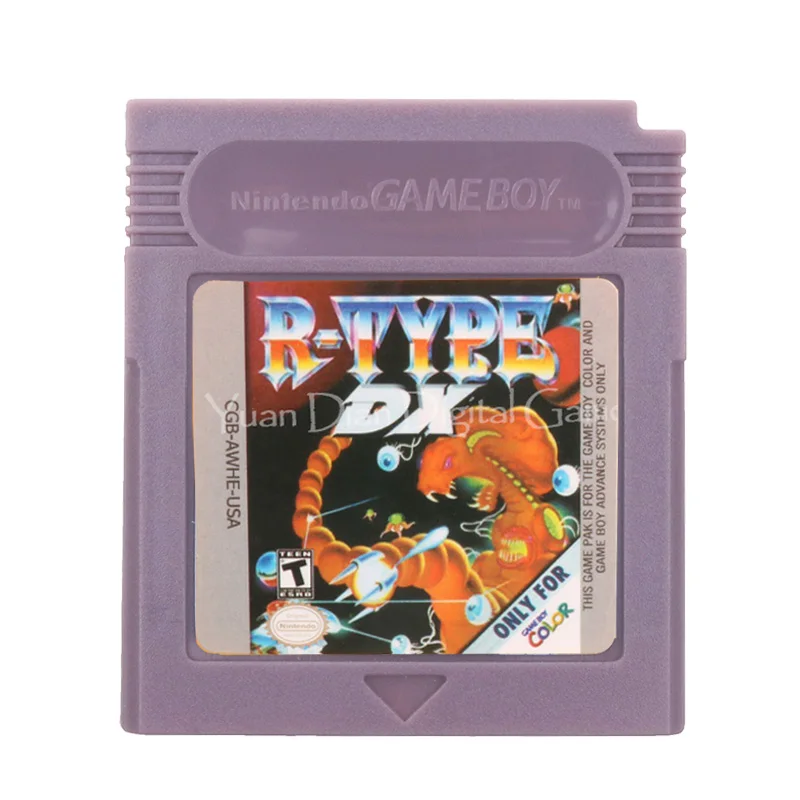 Картридж для игровой консоли Nintendo GBC R Type DX версия на английском языке|Запасные
