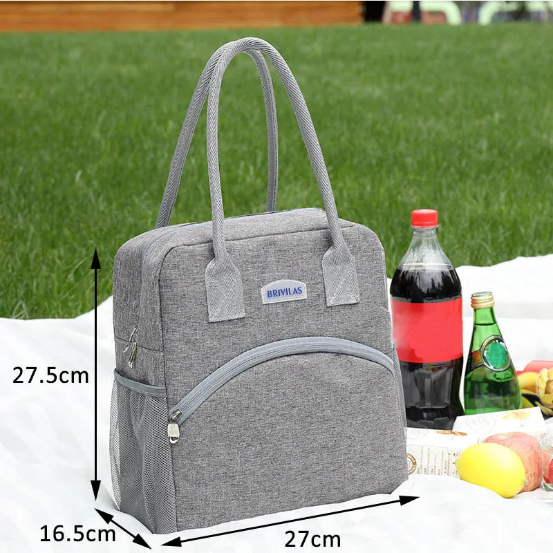Фото Q Waterproof Lunch Box Multi-function Picnic Bag High-capacity Portable Long Hand-held Insulation fresh-keeping Багаж и сумки Q Waterproof Lunch Box Multi-function Picnic Bag High-capacity Portable Long Hand-held Insulation fresh-keeping Багаж и сумки