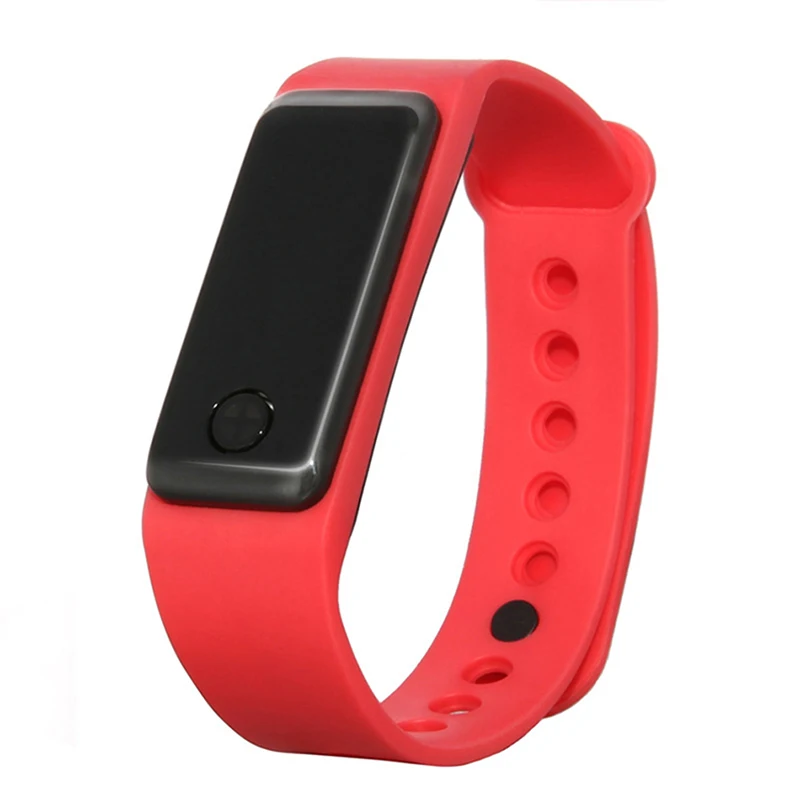 Светодиодные детские часы минималистичные светящиеся цифровые для девочек