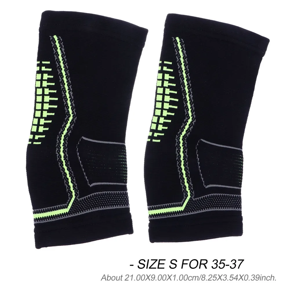 

1 Pair Green Sports Ankle Supports Sprained Ankle Brace for Playing Basketball