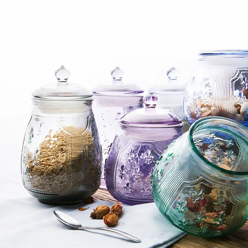 Творческий Кухня Европейский запечатанные банки с крышкой бытовой Стекло банка