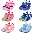 Шлепанцы для мальчиков, пляжная обувь для серфинга, Детские босоножки, кроссовки для купания, быстросохнущие легкие, коралловые, для девочек