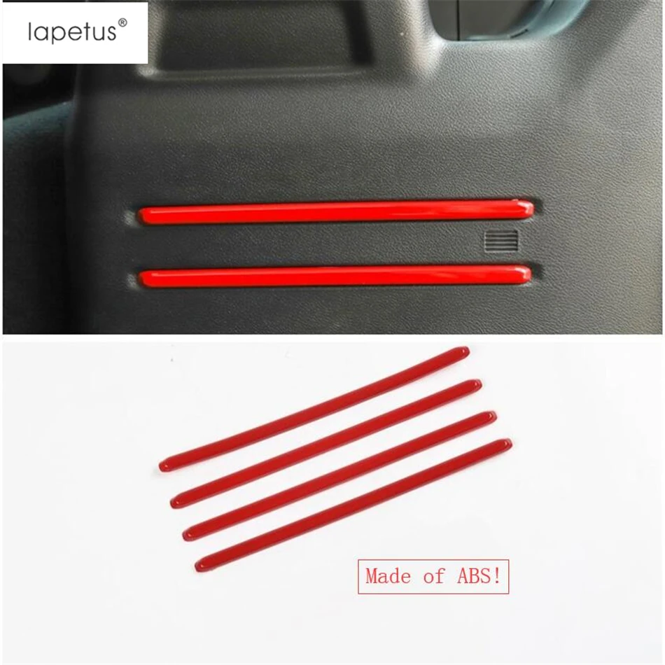 Аксессуары Lapetus, подходят для Jeep Wrangler JL ABS задний багажник, Задняя Крышка багажника, коробка, Декоративная полоса, Формовочная крышка, комплект, отделка