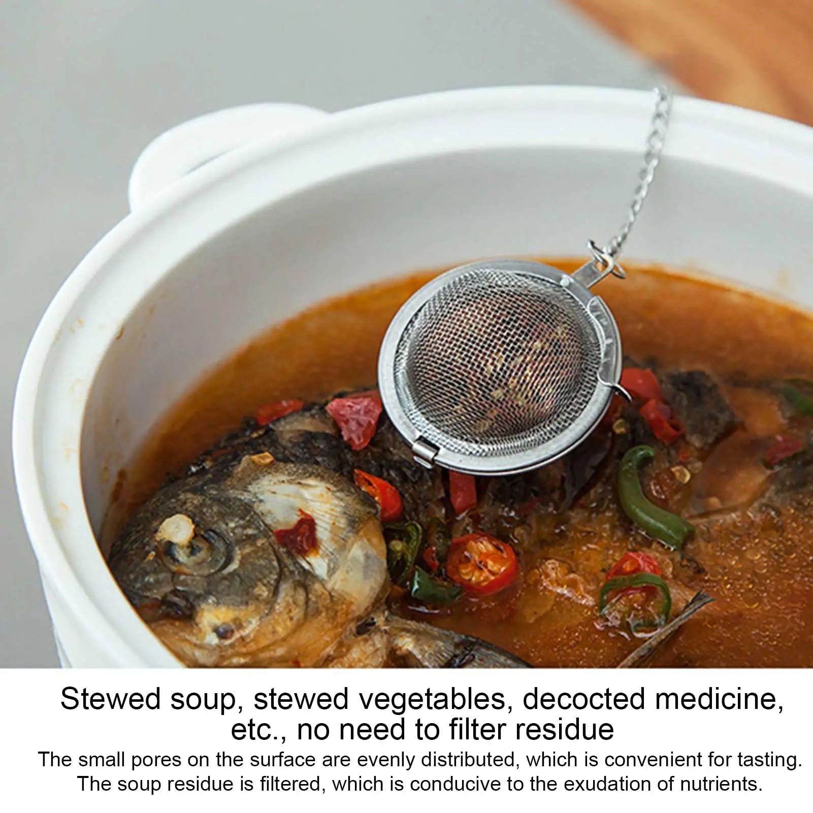 

Reusable 304 Stainless Steel Tea Infuser Sphere Locking Spice Tea Ball Strainer Mesh Infuser Tea Filter Strainers Kitchen Tools