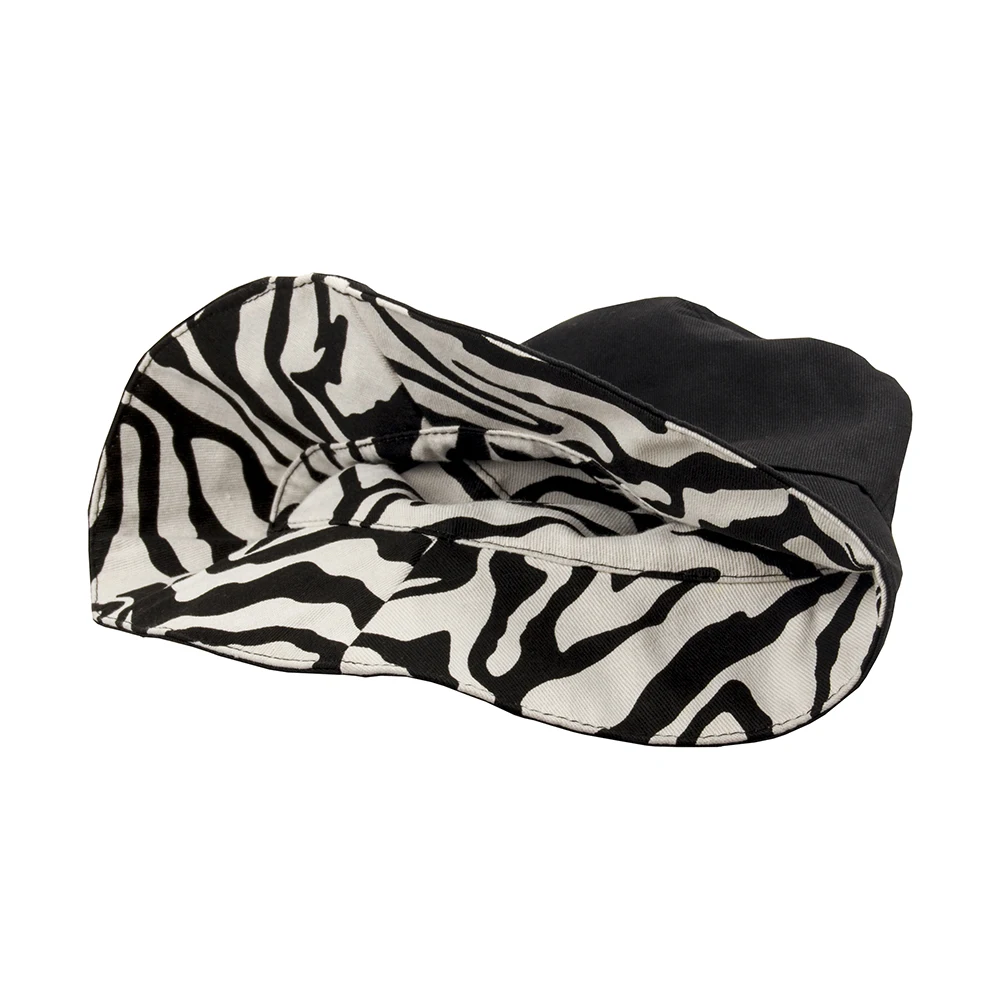 Женская панама с рисунком зебры летняя шляпа в виде раковины Солнцезащитная для