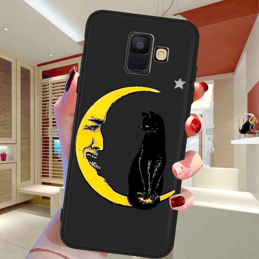 

Tarot moon Death Phone Case for Samsung Galaxy A3 A5 A6 A7 A8 A9 A10 A20E A30 A40 A50 A70 A80 J3 J4 J5 J6 J7 J8 Plus 2018 cover