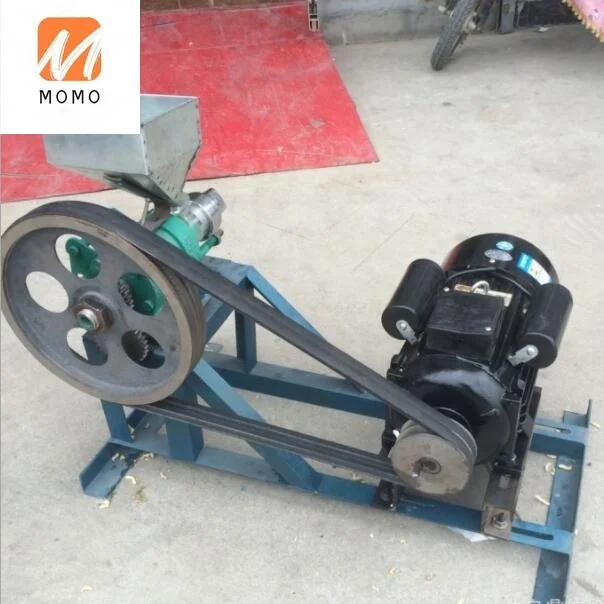 Небольшой кукурузный винтовой экструдер/машина для производства искусственных