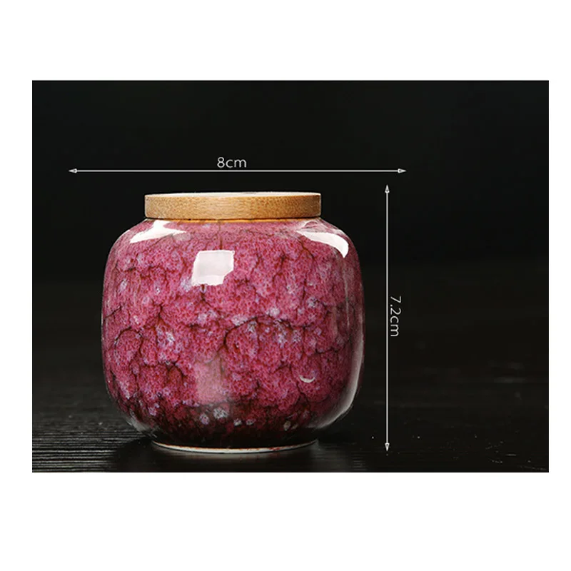 220 мл керамическая емкость для хранения в китайском стиле банка красочные