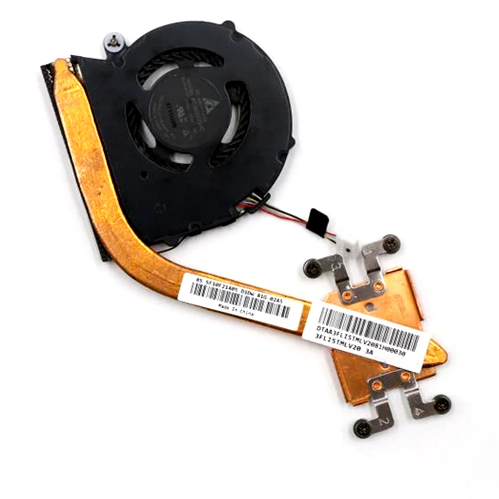 

Новый/оригинальный вентилятор для ноутбука Lenovo Yoga 900-13ISK2 900-13ISK Охлаждающий радиатор для процессора FRU 5H40L34664