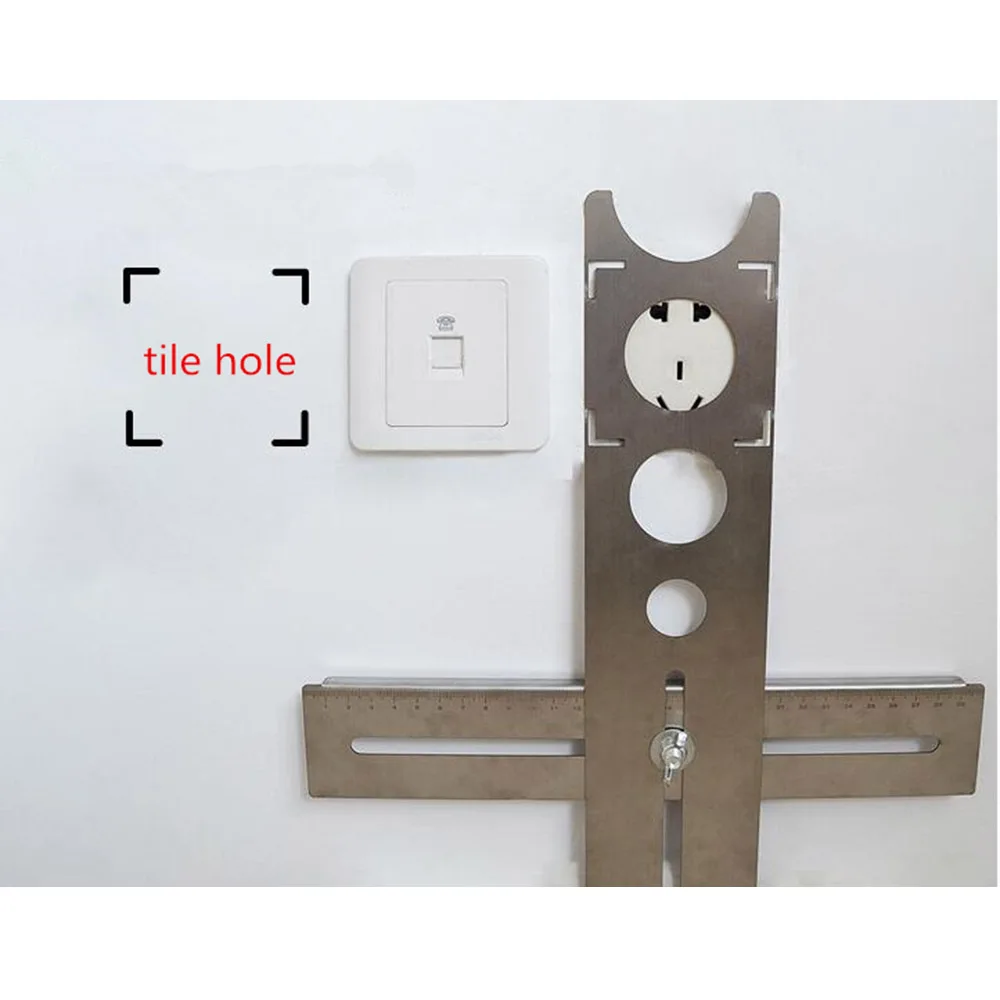 Новый Регулируемый локатор для плитки на стену маркировочная линейка