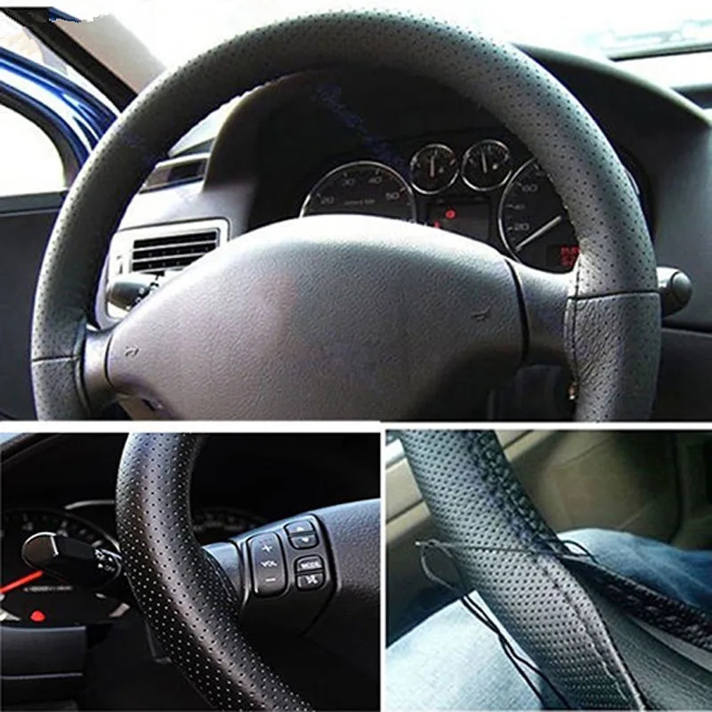 Автомобильная стрелка чехол на руль из искусственной кожи для Mitsubishi ASX/Outlander/Lancer
