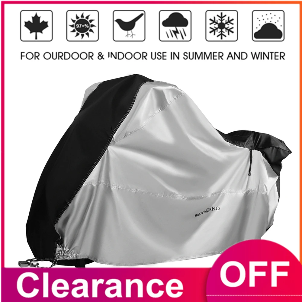 210D мотоцикла Мото снегом дождевик УФ Защитные чехлы для скутеров протектор