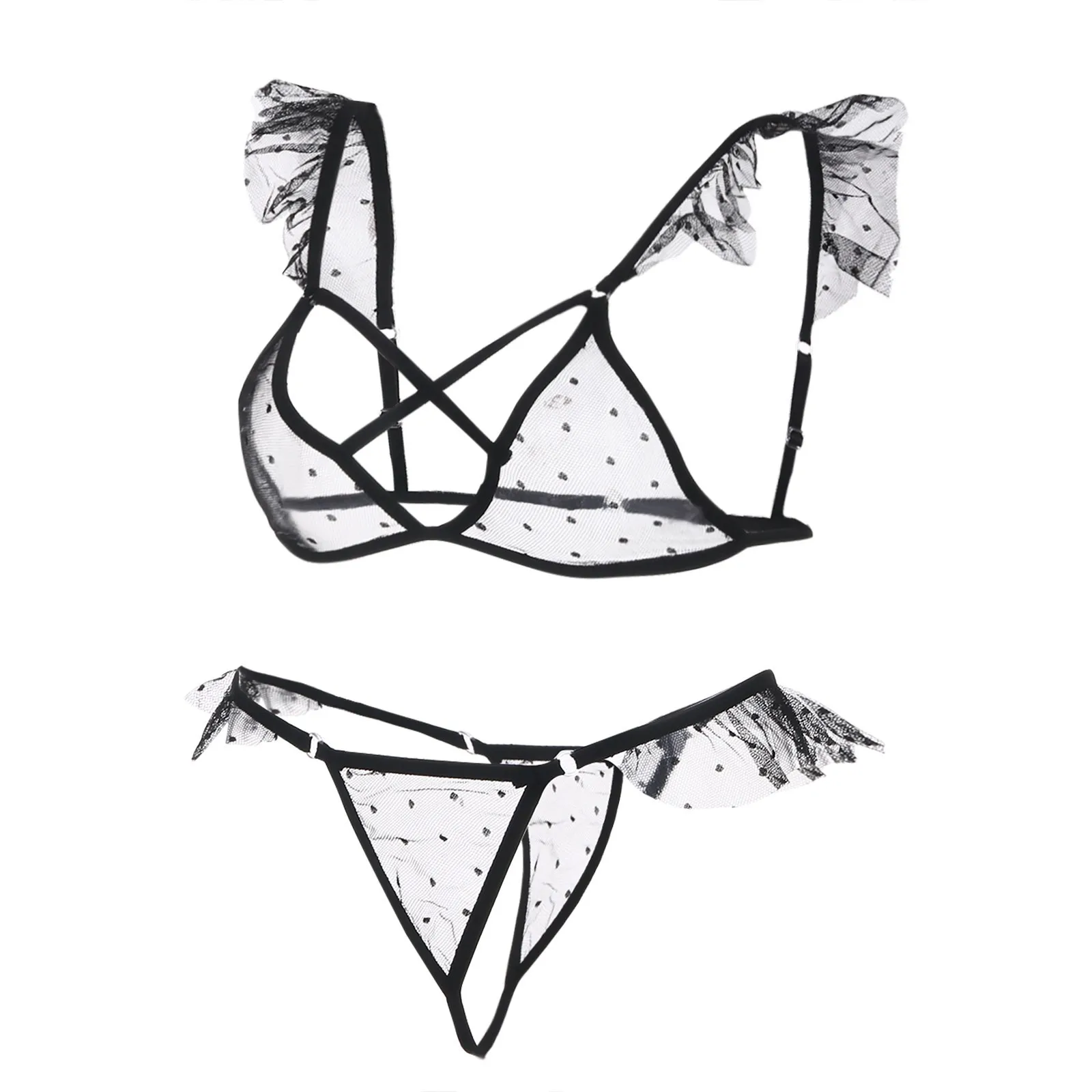 Женское нижнее белье Womail эротическое прозрачное женское большого размера