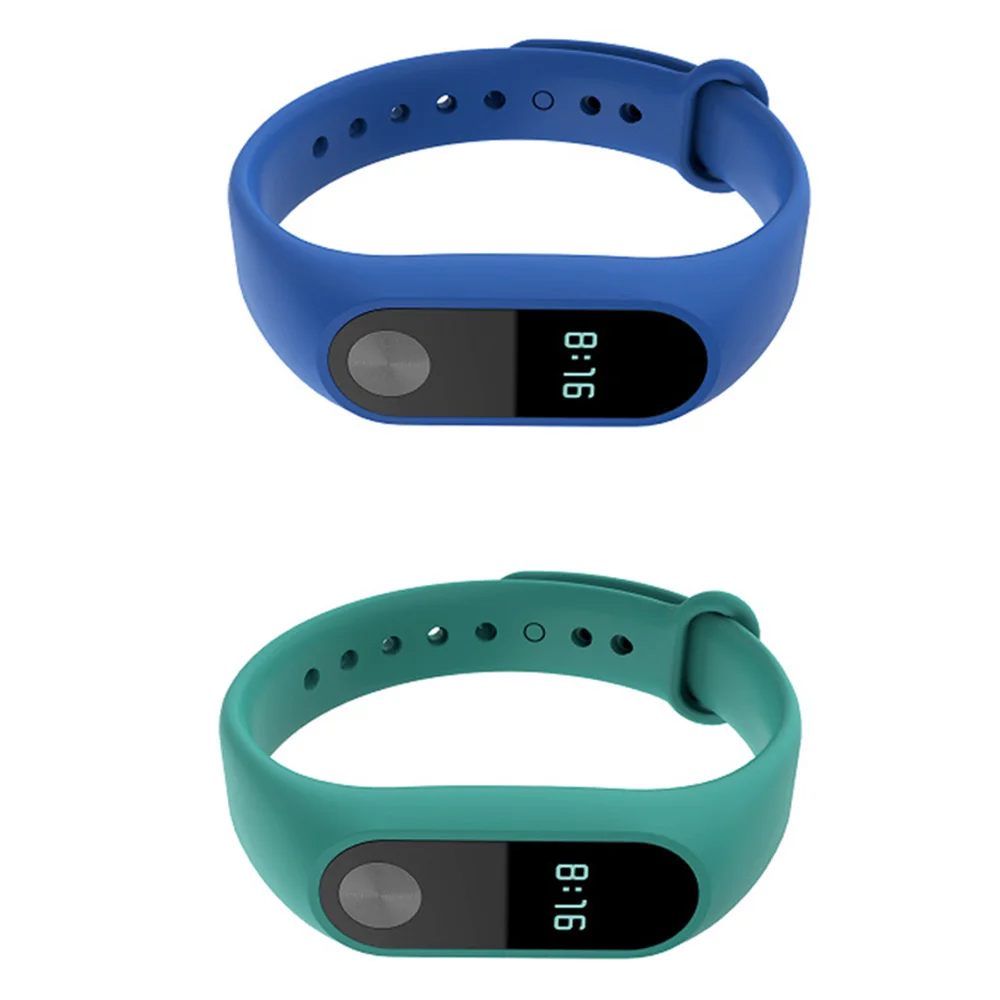 Gosear 10 шт. силиконовый сменный Браслет ремешок для браслета Xiaomi Xiomi Xiao Mi Band Miband 2 II