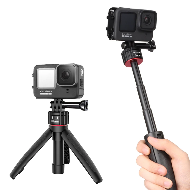 Экшн-камера Ulanzi 10/9/8/7 Max штатив-Трипод для селфи Быстрое выключение Gopro аксессуары