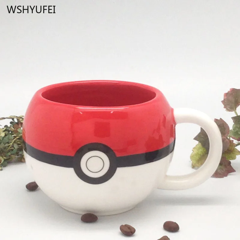 Мультфильм Пикачу Покемон Мячик с эльфом керамическая чашка Карманный Монстр
