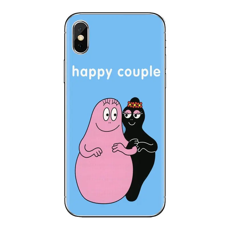 Les Barbapapa Barbamama Pink Smile Phone Skin Cover For iPod Touch Apple iPhone 11 Pro 4 4S 5 5S SE 5C 6 6S 7 8 X XR XS Plus Max |