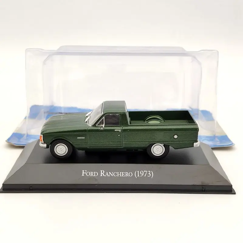 IXO 1/43 для Ford Ranchero 1973 Зеленая коллекция литых под давлением моделей