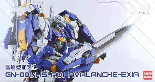 Comic Club mg 1/100 DABAN Avalanche EXIA робот Гандам модель Фигурка аниме игрушки фигурка