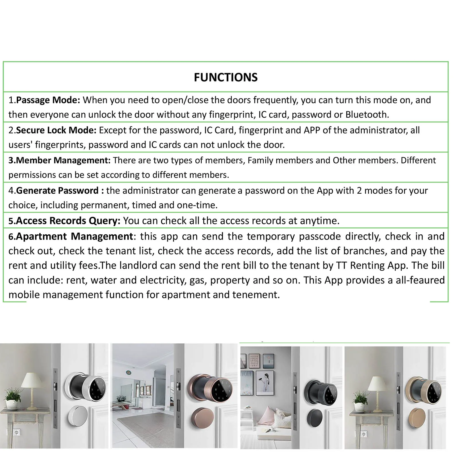 Электронный смарт замок для дома и квартиры с Bluetooth|Электрический замок| |