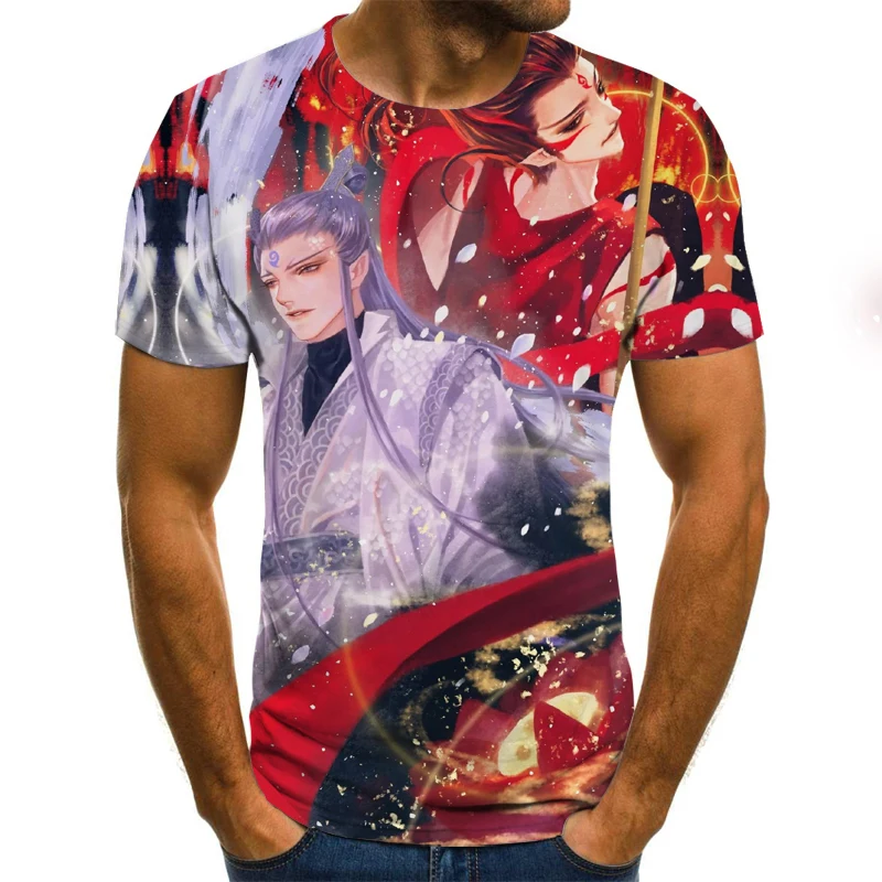 

2020 New Summer Men Streetwear 3D 's T- shirt Casual 3D Printing T-shirt XXS - XXXL