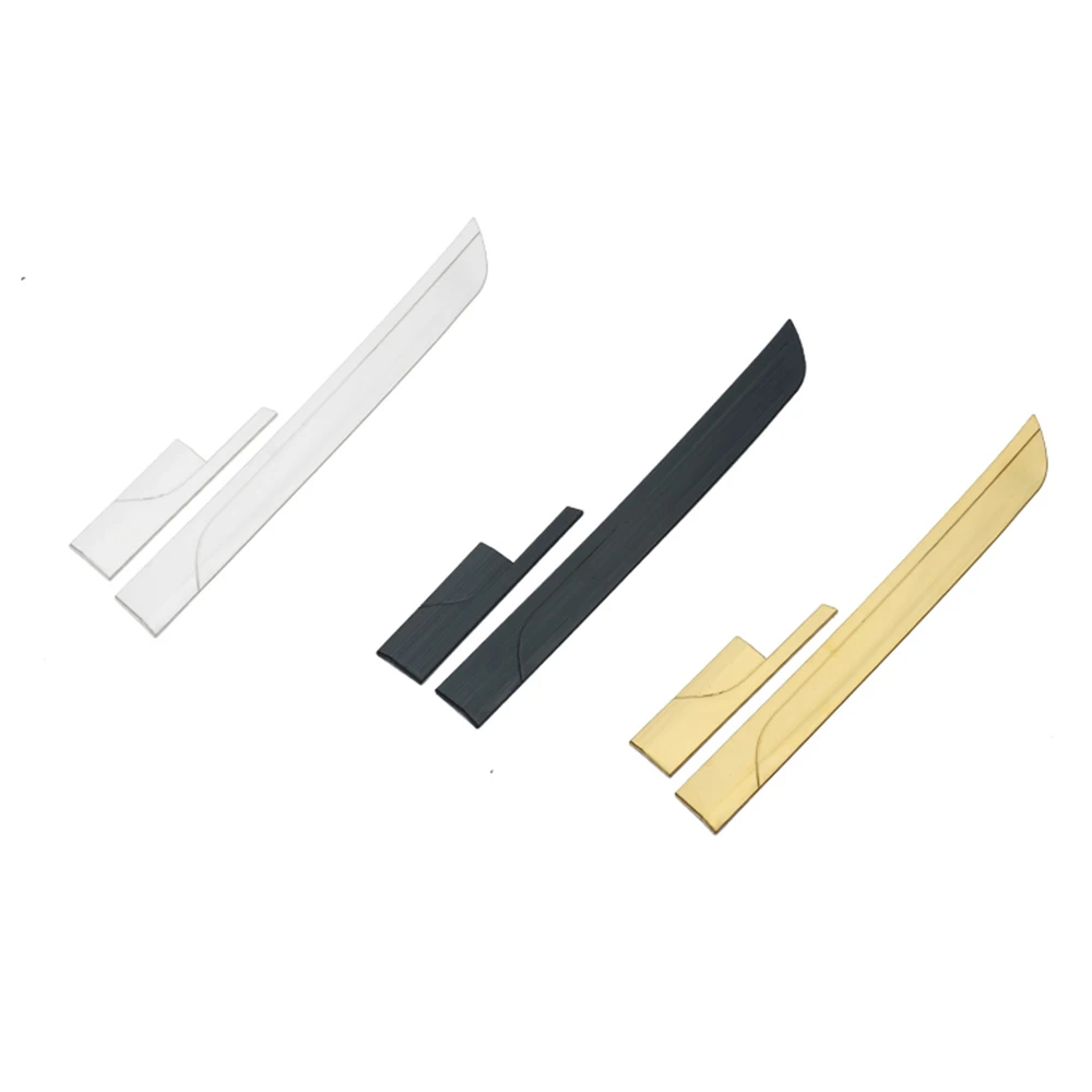 

Car Central Console Decoration Strip Cover Trim For Mitsubishi Pajero V97V93 Stainless Steel Interior Trim Strip Car Styling