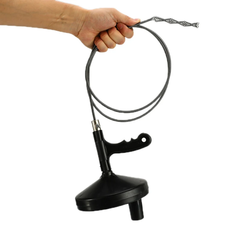 Шнек для мойки труб шнековый поршневой инструмент очистки ванной комнаты