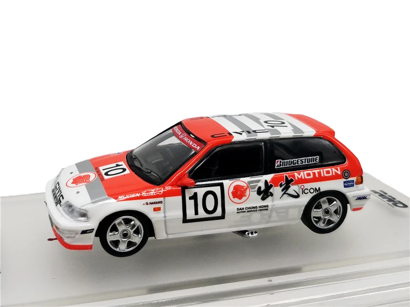 В № 1:64 1990 Милая daCivic EG9 сплав игрушечный автомобиль игрушки для детей литья под