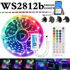 Светодиодная лента WS2811 2812 2835, освещение Dream Color с Bluetooth, световые полосы, Диодная лента для комнаты, Рождественское украшение, 30 м