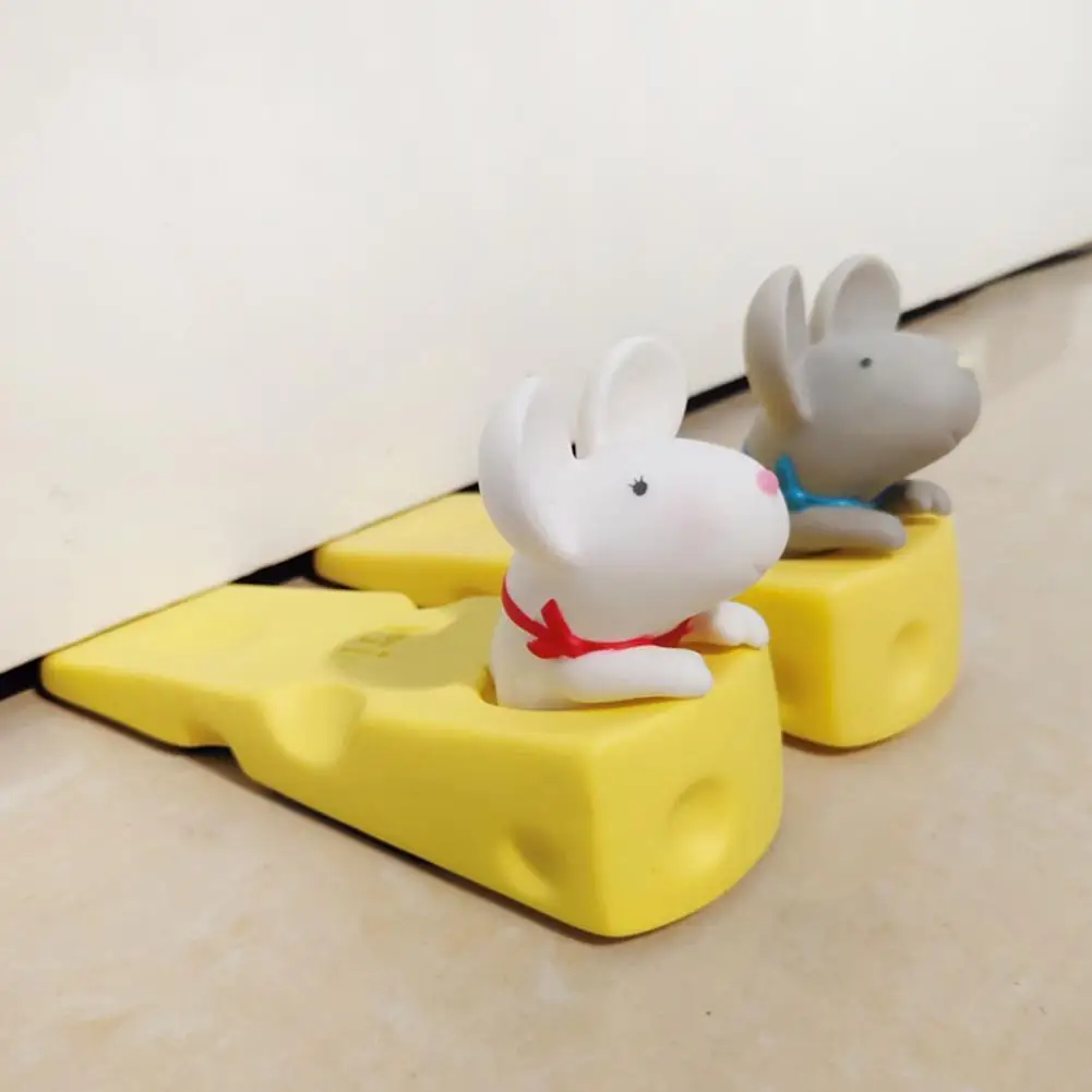 

Creative Animal Shaped Door Stopper Eco-friendly Wear Resistant PVC Finish Door Jam Kid's Anti-Pinch Hand Stop Door Stopper