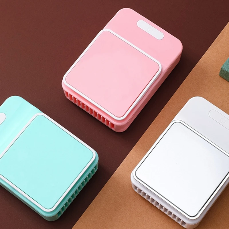 

Portable Wearable Hanging Neck Fan Waist Clip Fan 3 Gears Low Noise Super Long Run Time w/ Adjustable Lanyard for Travel