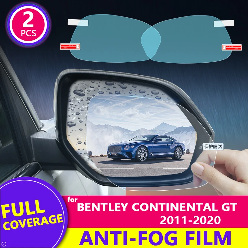 

Для Bentley Continental GT 2011-2020 полная обложка пленка на зеркало заднего вида HD противотуманная непромокаемая Автомобильная Зеркальная Наклейка Авт...