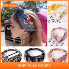 Женские Летние повязки для волос, мягкие Аксессуары для волос, ободок из искусственной ткани для девушек