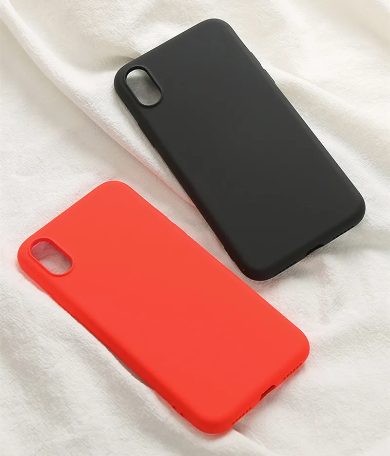 Чехол для телефона BOOLAEO Candy fund IPhone 11 XS MAX XR X твердый силиконовый чехол с эффектом