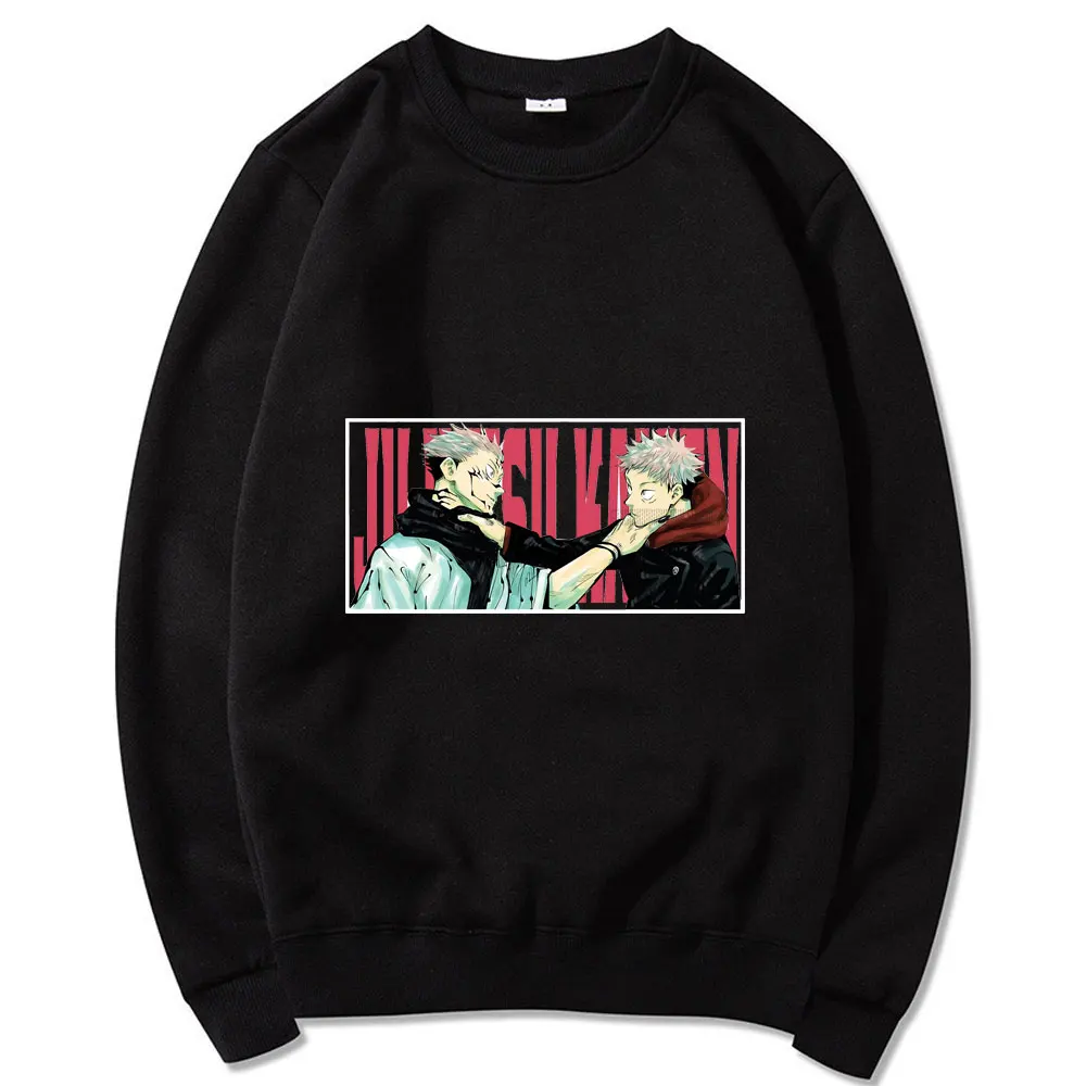 

Tracksuit Jujutsu Kaisen Satoru Gojo Crewneck Mens Sweatshirt Spring Style Casual Long Sleeve Sweatshirts Pattern Printed Tops