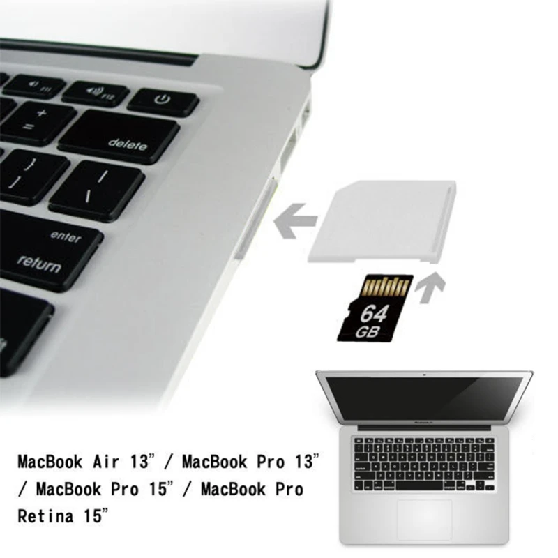 1 .     MicroSD TF-SD  macBook Air