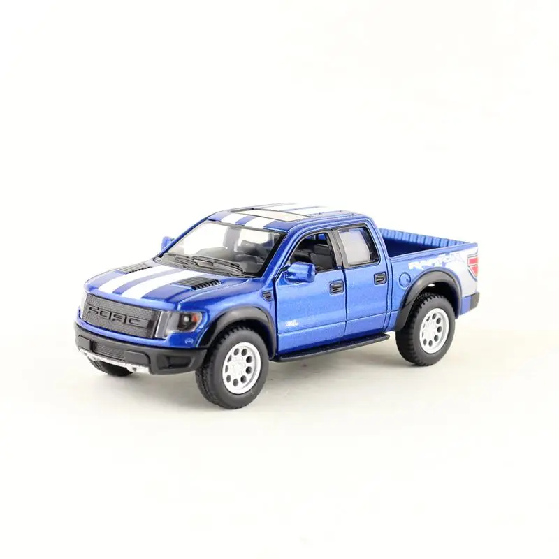 KINSMART литая модель/1:46 весы/2013 Ford F 150 SVT Raptor SuperCrew грузовик/отступить игрушечный