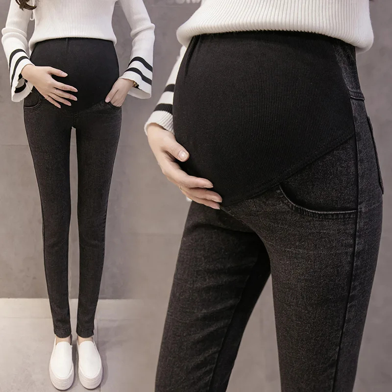 

New Maternity Denim Jeans Maternity Pants For Pregnant Women Clothes Nursing Pregnancy Leggings Trousers Gravidas Jeans Clothing