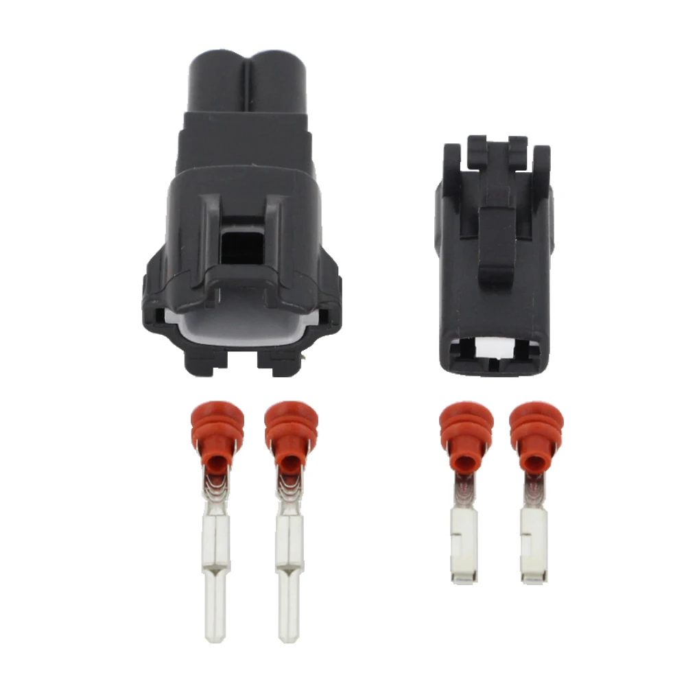 

2 Pin Female And Male Auto Waterproof Electrical Wiring Harness Connector Fuse Box with Terminal DJ70219Y-2.2-11/21 2P