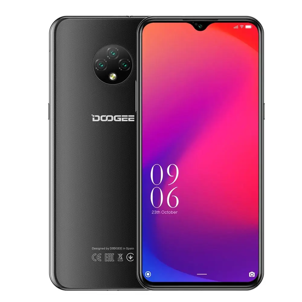 Смартфон DOOGEE X95 Android 10 0 2 + 16 ГБ камера 5 Мп 13 МП экран 6 52 дюйма 19 5: 9 технология OTG 4350