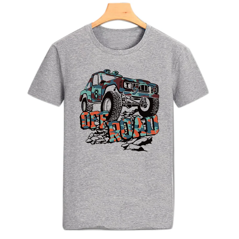 Футболка мужская с турбодвигателем модная тенниска из хлопка для езды по