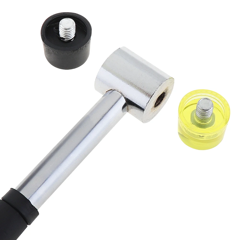 25mm Rubber Multifunctional Hammer Double Faced Work Glazing Window Beads Nylon Head Mallet Tool for Home DIY Woodworking | Инструменты