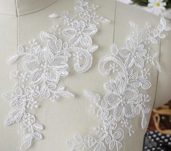 Разноцветные кружевные цветы RS717 сделай сам аксессуары для волос свадебные