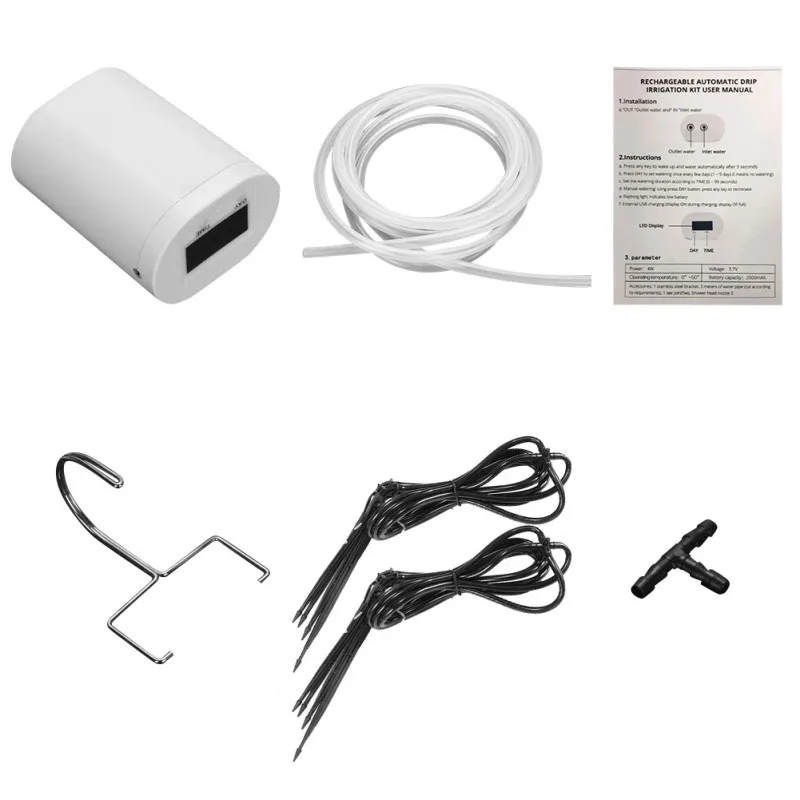 Комплект для автоматического капельного орошения система автополива с таймером