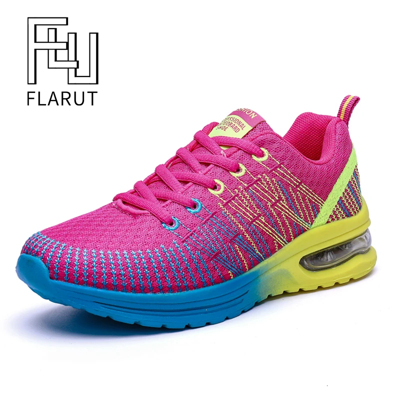 Женские кроссовки для тенниса Flarut дышащие сетчатые с воздушной подушкой женская