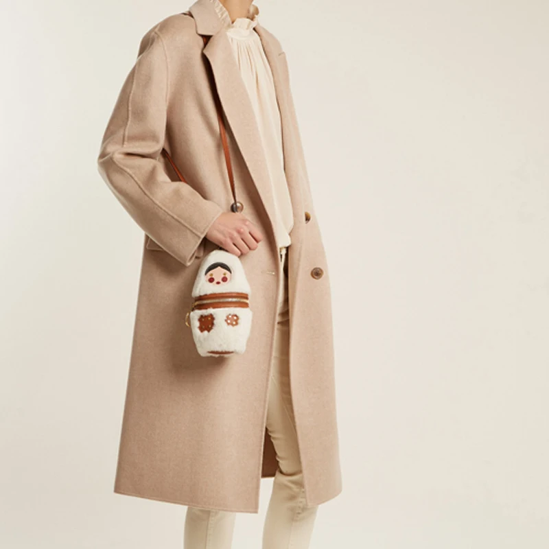 

Кошелек женский плюшевый, на осень и зиму, 2021