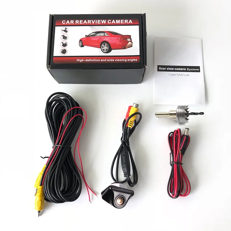 Автомобильная камера заднего вида водонепроницаемая с широким ангелом и углом