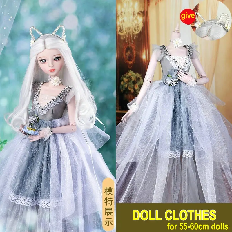Одежда для кукол ручной работы западное платье девочки 55 60 см Bjd 1/3 Куклы